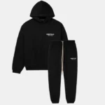 Black Essentials Tracksuit​
