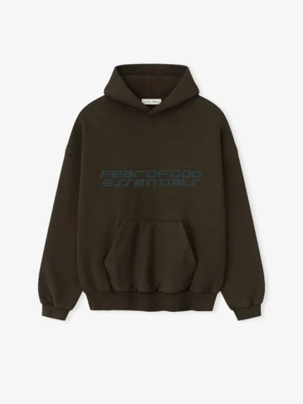Brown Essentials Hoodie​