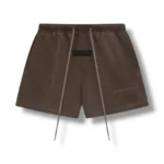 Brown Essentials Shorts​