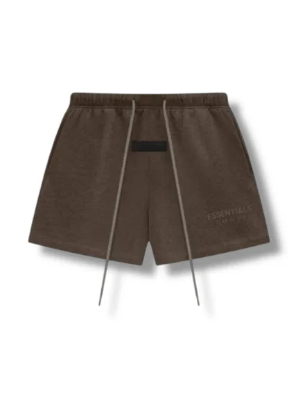 Brown Essentials Shorts​