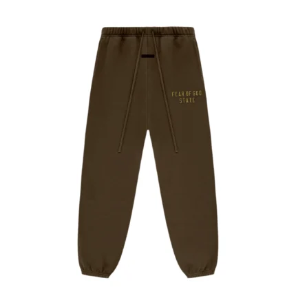 Brown Essentials Sweatpants​