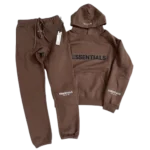 Brown Essentials Tracksuit​