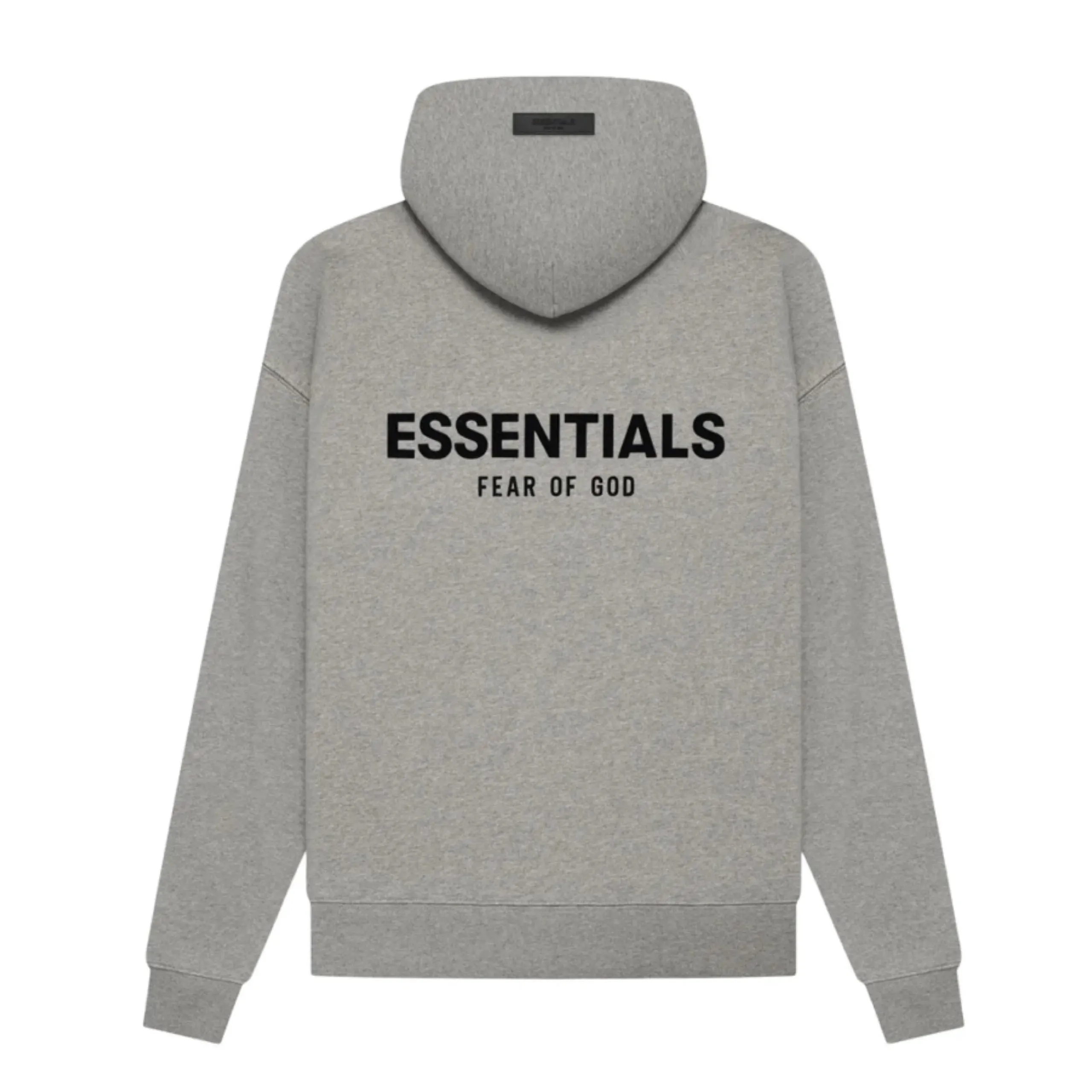 Dark-Grey-Essentials-Hoodie_ Dark Grey Essentials Hoodie