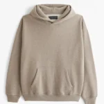 Essential Popover Hoodie​ Light Brown Heather