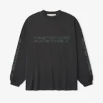 Essentials 90s Long Sleeve Tee Vintage Black
