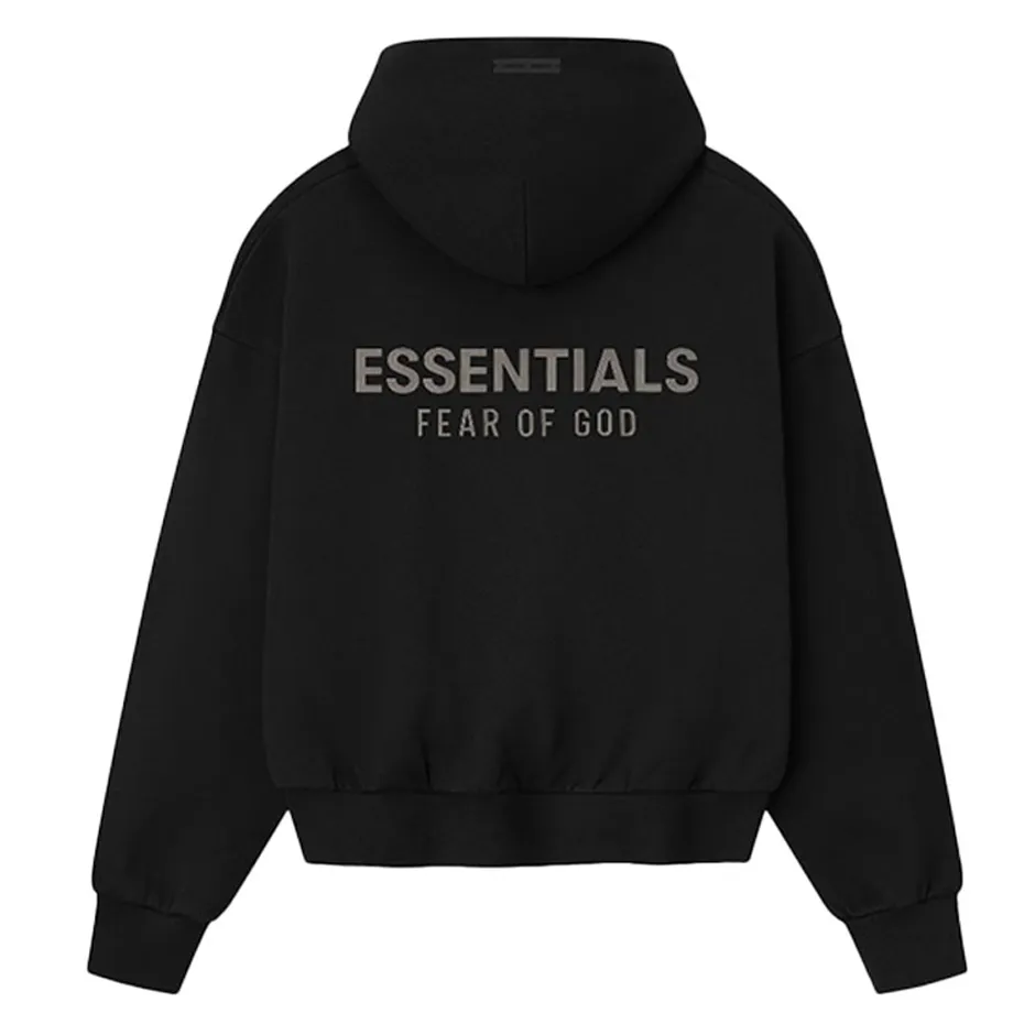 Essentials-Black-Classic-Hoodie-1 Essentials Black Classic Hoodie