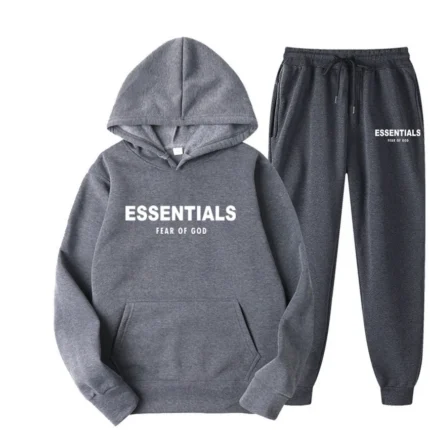 Essentials Dark Grey Tracksuit​