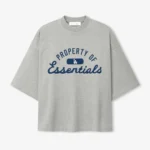 Essentials Dodgers Merch Tee Concrete Heather