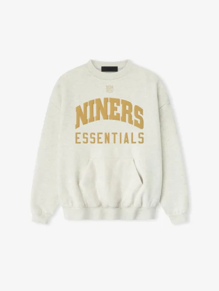 Essentials Forty Niners Sport Crewneck Oatmeal Heather