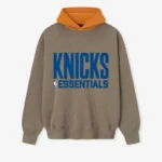 Essentials Knicks Sport Hoodie Homestead Heather/Orange