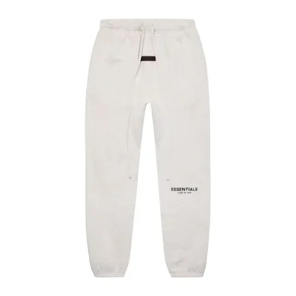 Essentials Light Oatmeal Sweatpants