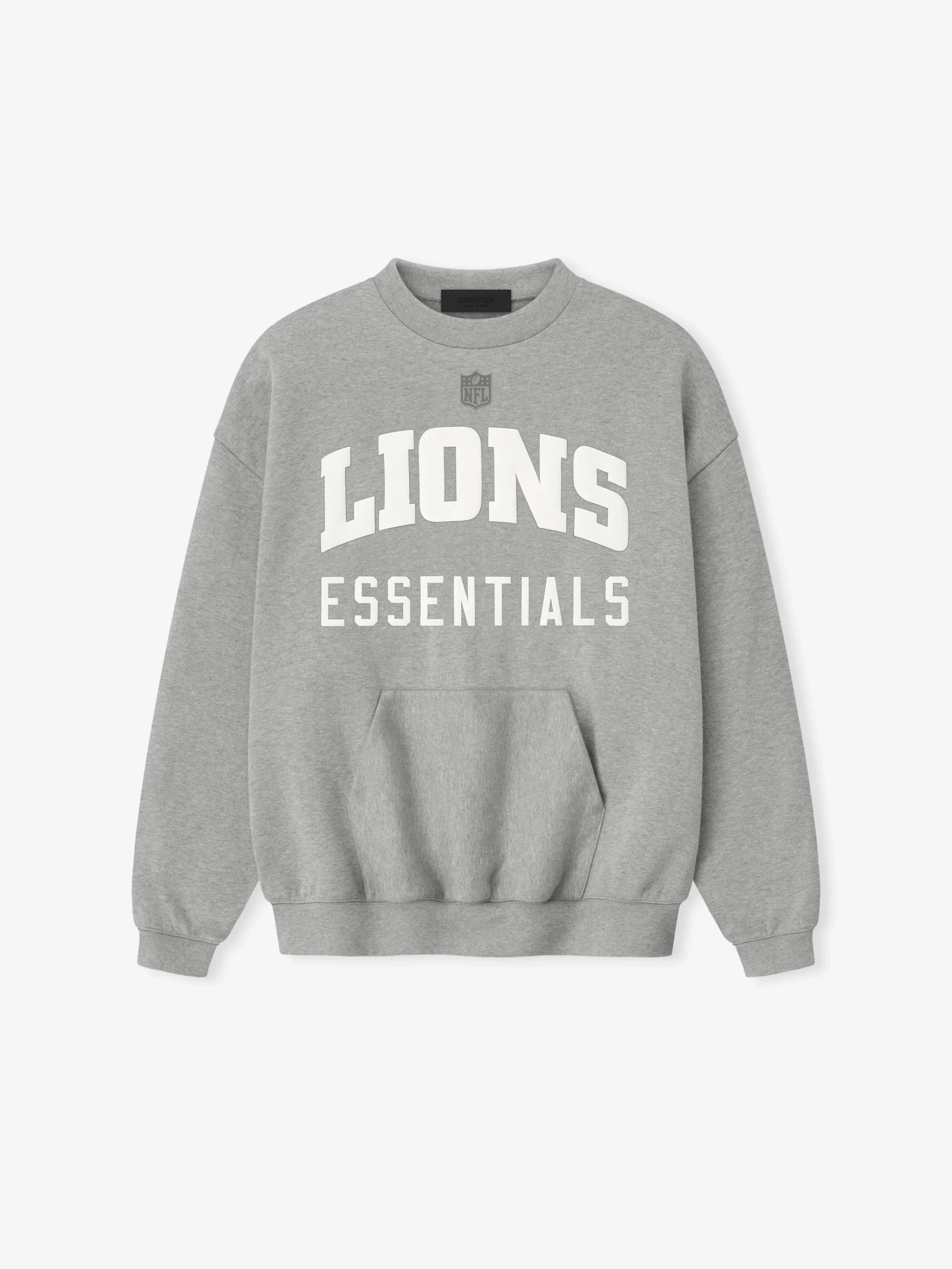 Essentials-Lions-Sport-Crewneck-Concrete-Heather-1-scaled Essentials Lions Sport Crewneck Concrete Heather