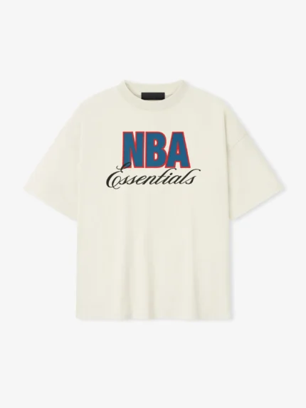 Essentials NBA 90s Tee Cream White