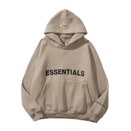 Essentials Oversized Hoodie Light Beige / Taupe