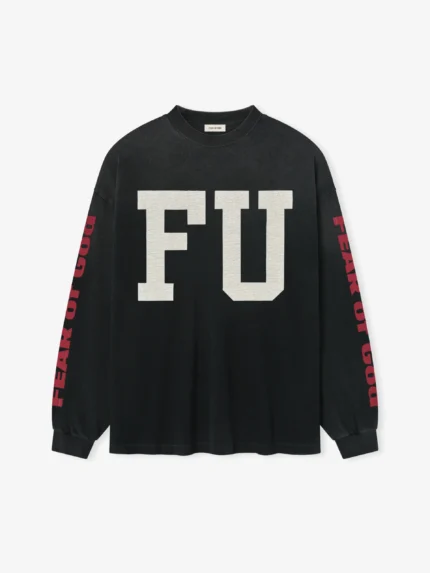 Fear Of God Freedom Relaxed Long Sleeve Tee Black