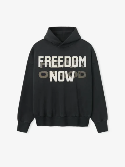 Fear of God Freedom Now Hoodie Black