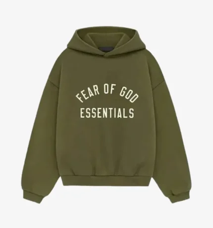 Green Essentials Hoodie​