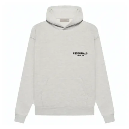 Light Oatmeal Essentials Hoodie