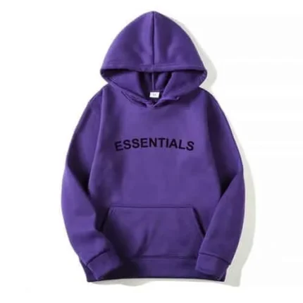Purple Essentials Hoodie​