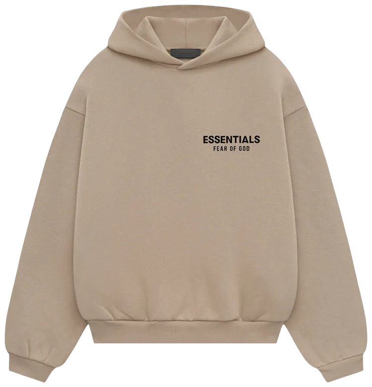 Tan-Essentials-Hoodie_ Tan Essentials Hoodie