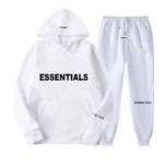 White Essentials Tracksuit​