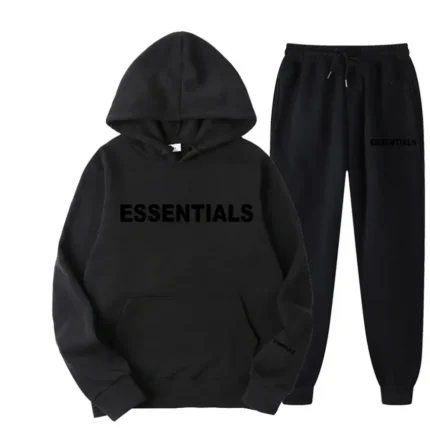 Womens Essentials Tracksuit​ Black