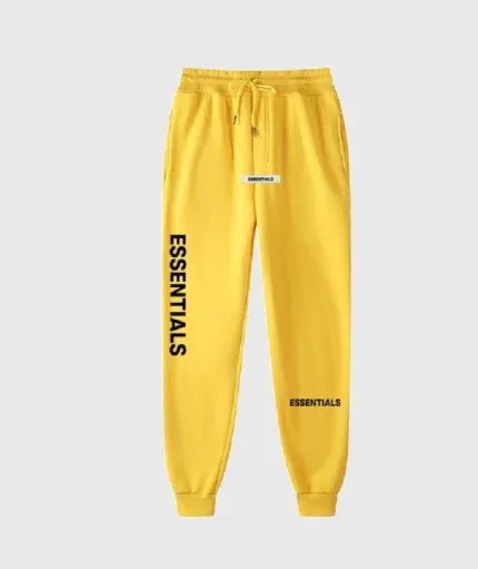 Yellow Essentials Sweatpants​